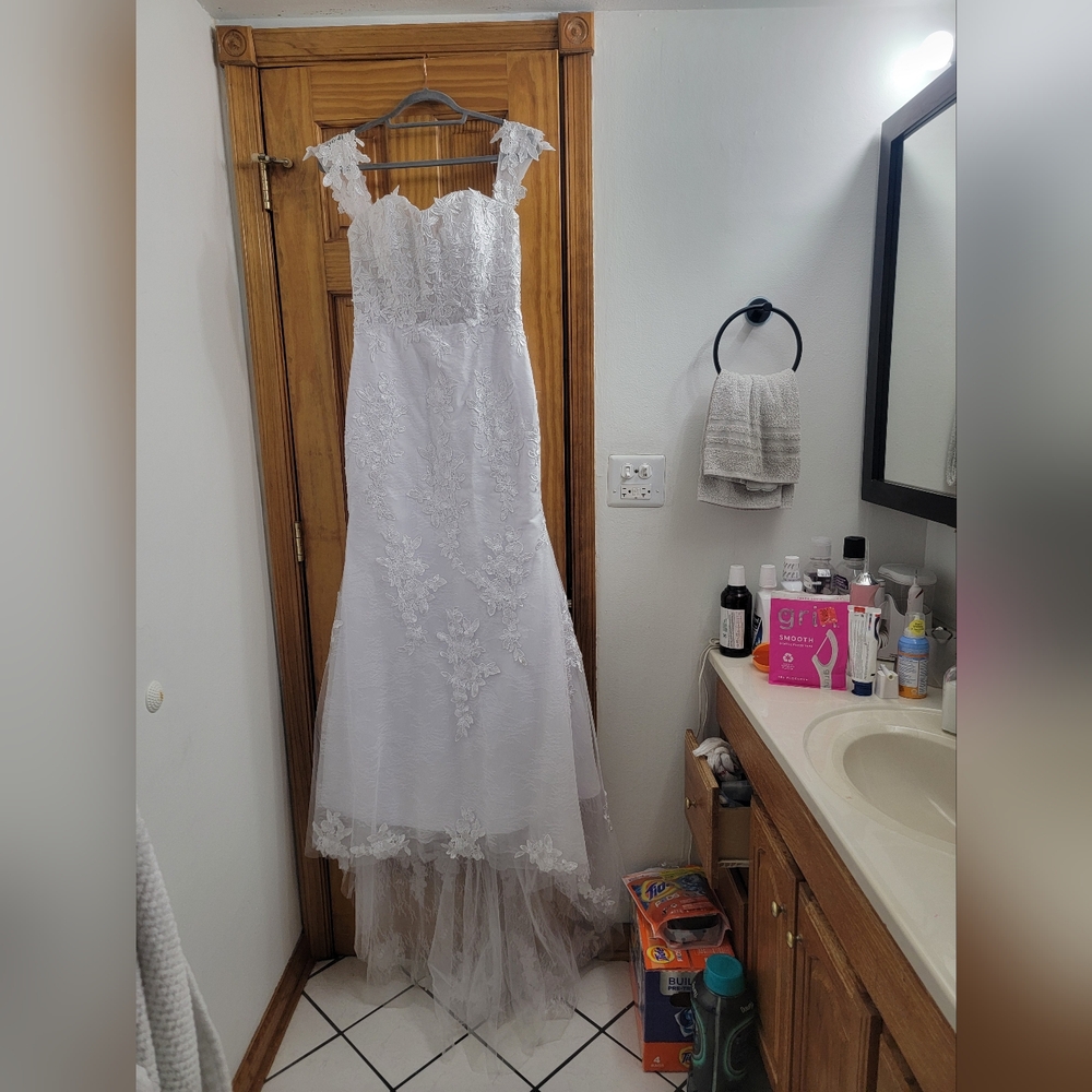 Wedding Dress with Lace and Tulle
